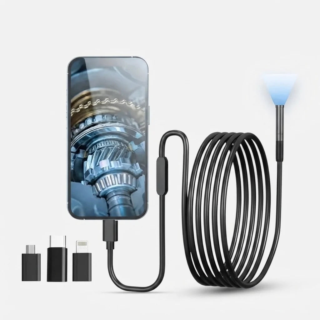 Smartphone Endoscope Camera 5m Flexible HD Waterproof