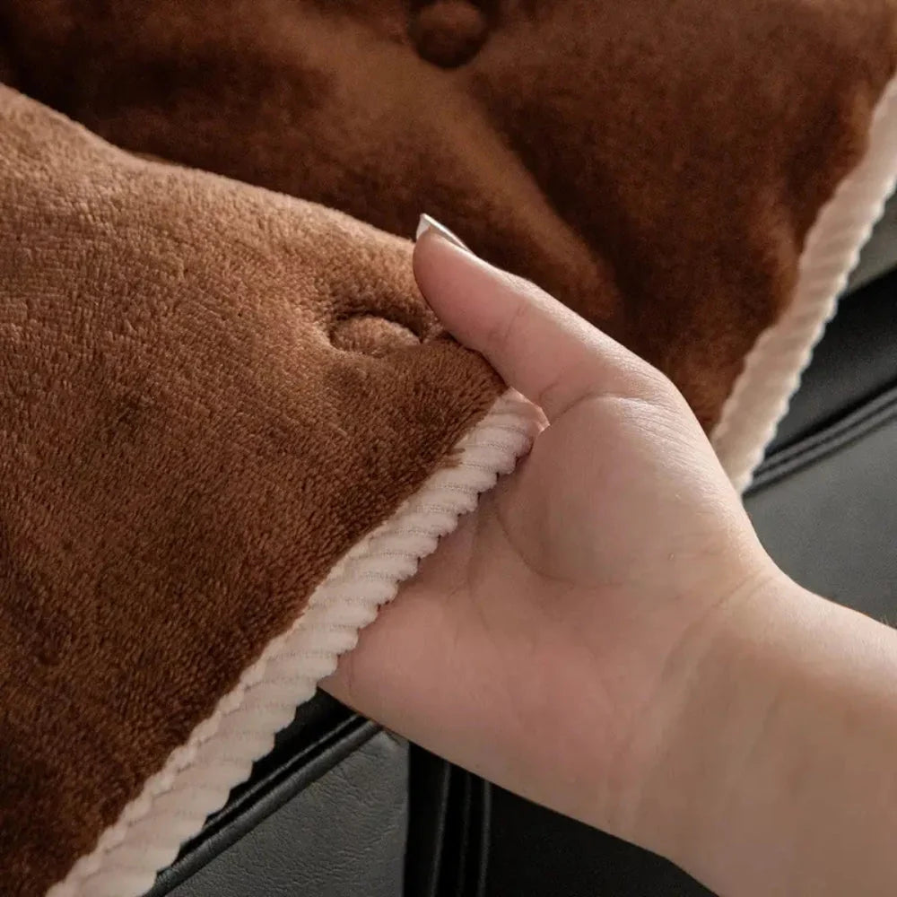 Sofa Cover Button-Tufted Microfiber Pet & Spill Protection