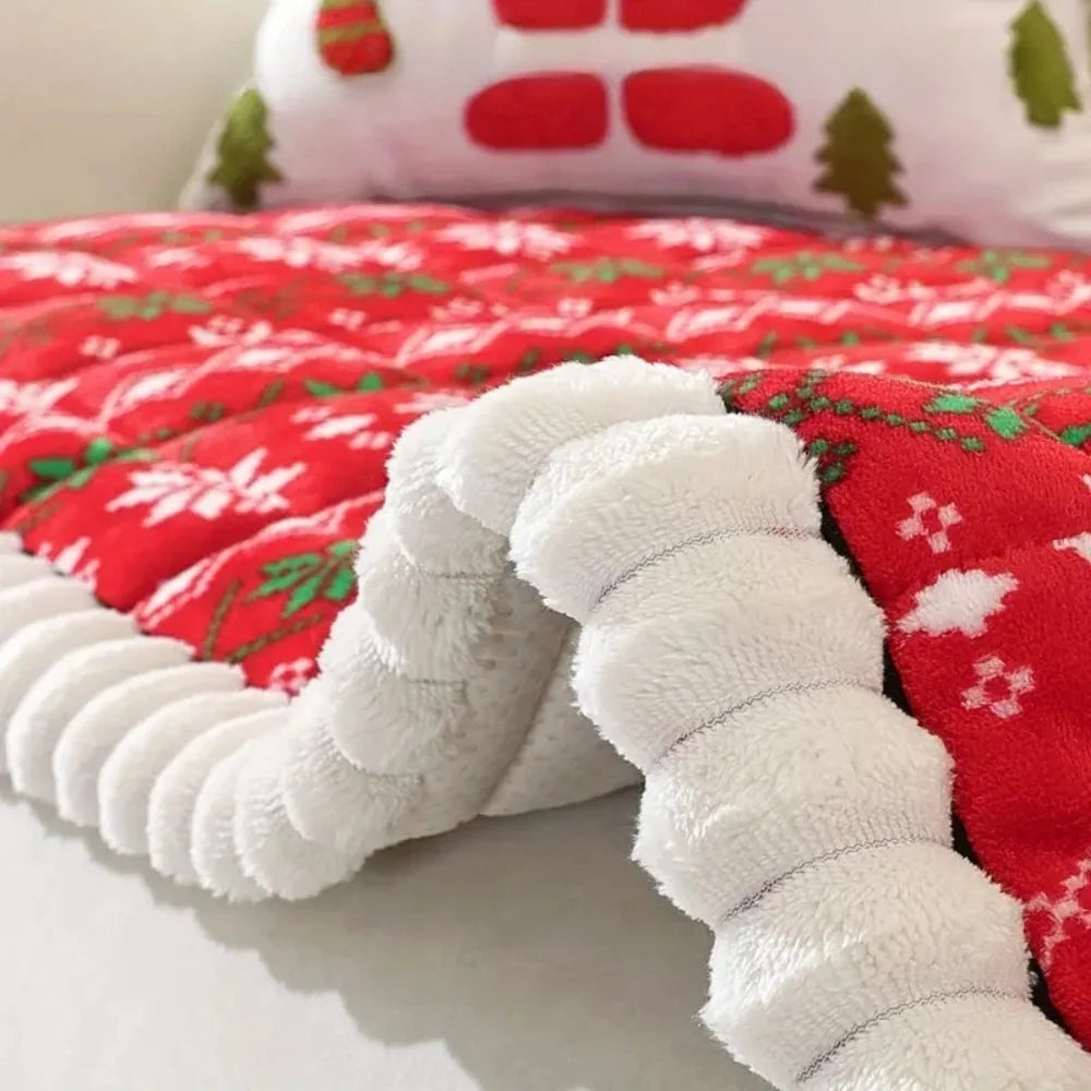 Sofa Cover Festive Microfiber Machine Washable