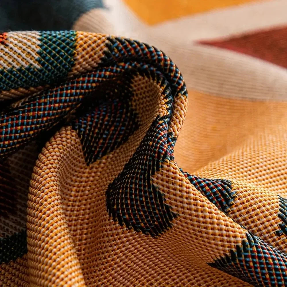 Sofa Cover Microfiber Anti-Slip Tribal Pattern