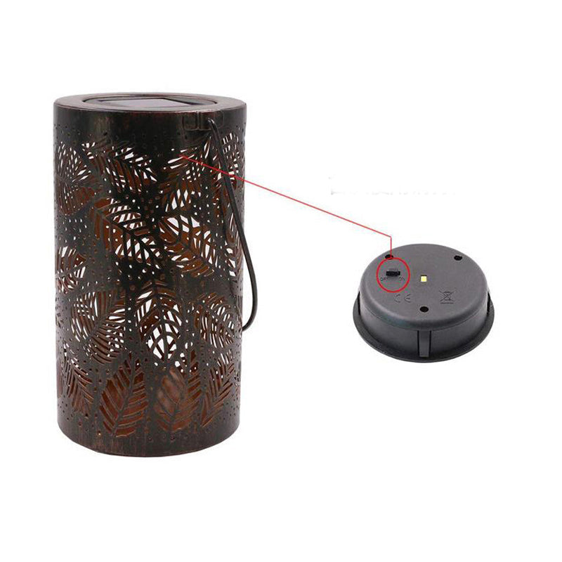 Solar Lantern Automatic Charging Sunflower & Butterfly Projection