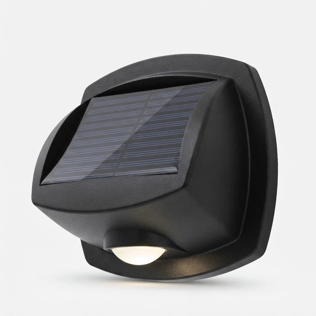 Solar Wall Light Convex Lens 90 Degree Wide Beam
