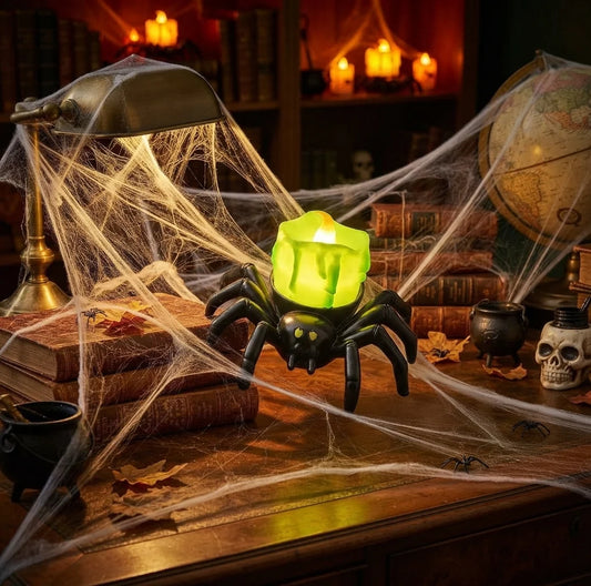 Spider Lights Warm Flicker Batteries Included Set of 6