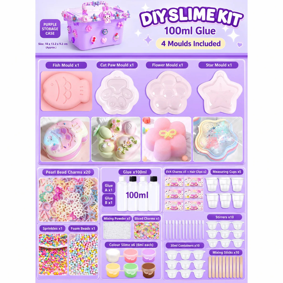 Squishy Ball Making Kit DIY Sensory Craft