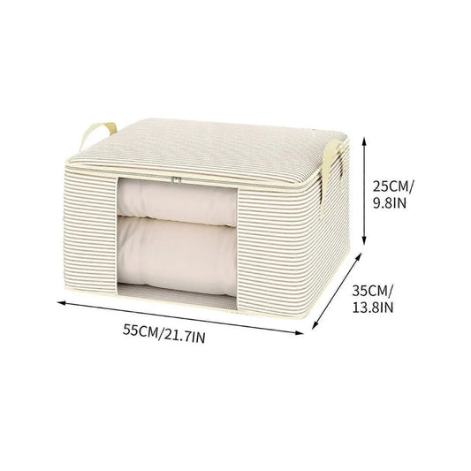 Storage Bag Foldable Breathable Clear Panel
