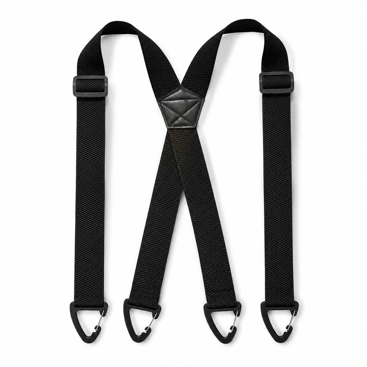 Suspenders Adjustable Wide Elastic Belt Loop Hooks