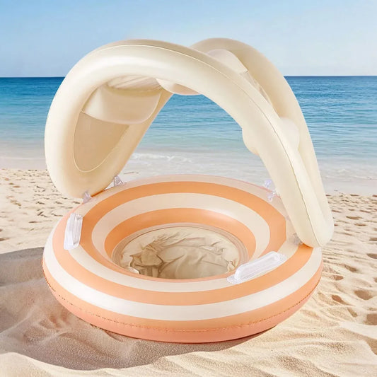 Swim Shorts Inflatable Floating Design With Handles & Rings