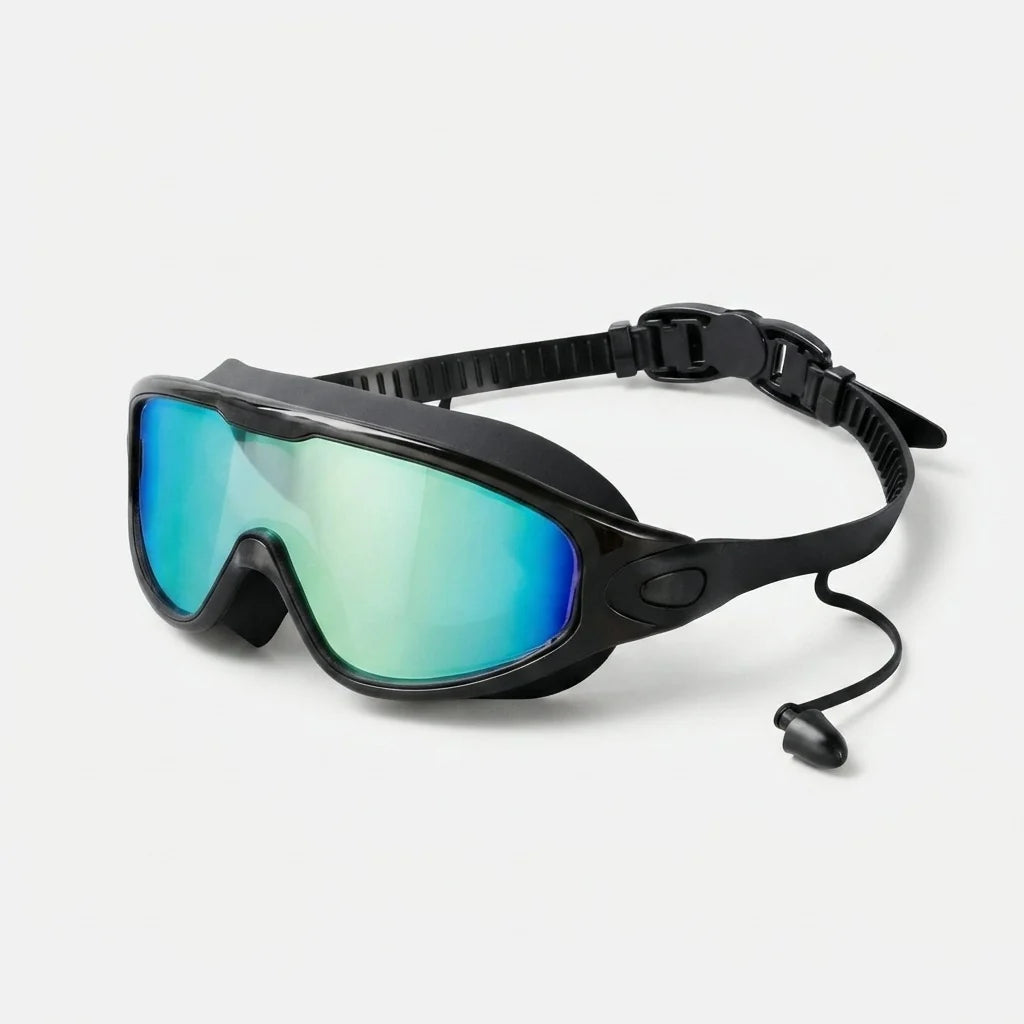 Swimming Goggles 180° Wide-Angle Anti-Fog Ergonomic Seal