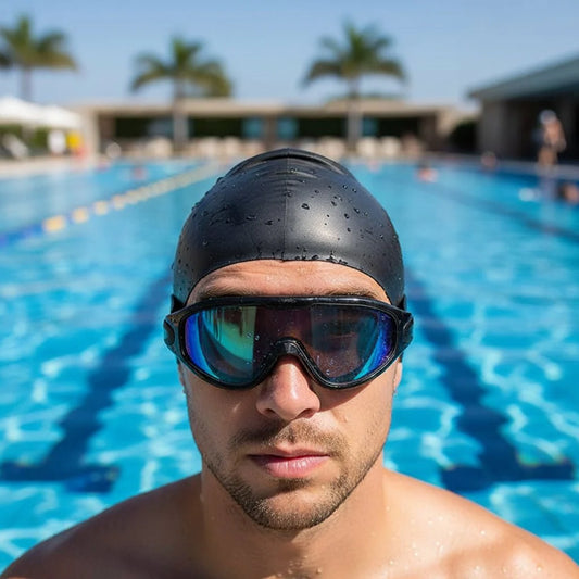Swimming Goggles 180° Wide-Angle Anti-Fog Ergonomic Seal