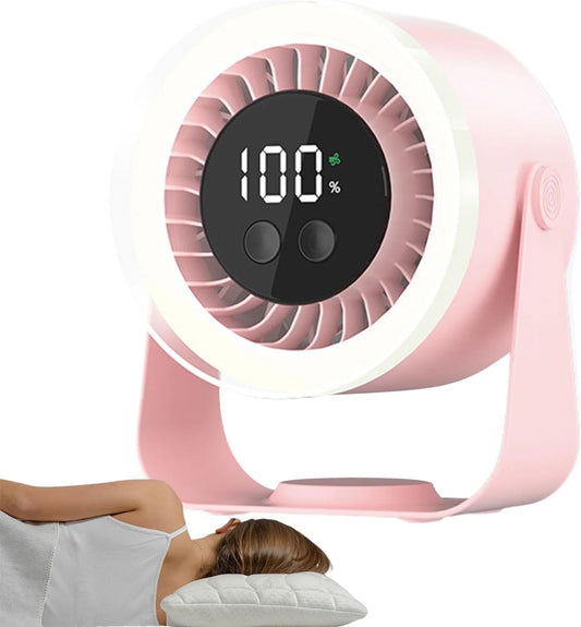 Table Fan Rechargeable Quiet USB-C Fast Charge
