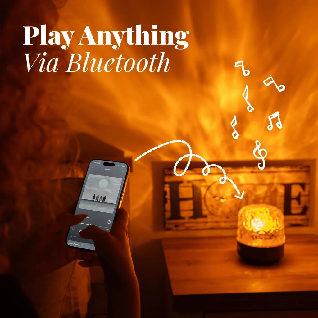 Table Lamp Bluetooth Speaker 16-Color LED Remote Control