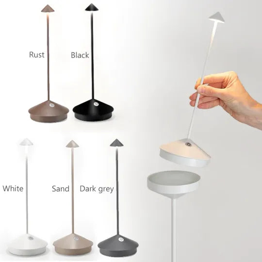 Table Lamp Cordless Touch-Dimmable LED USB Rechargeable