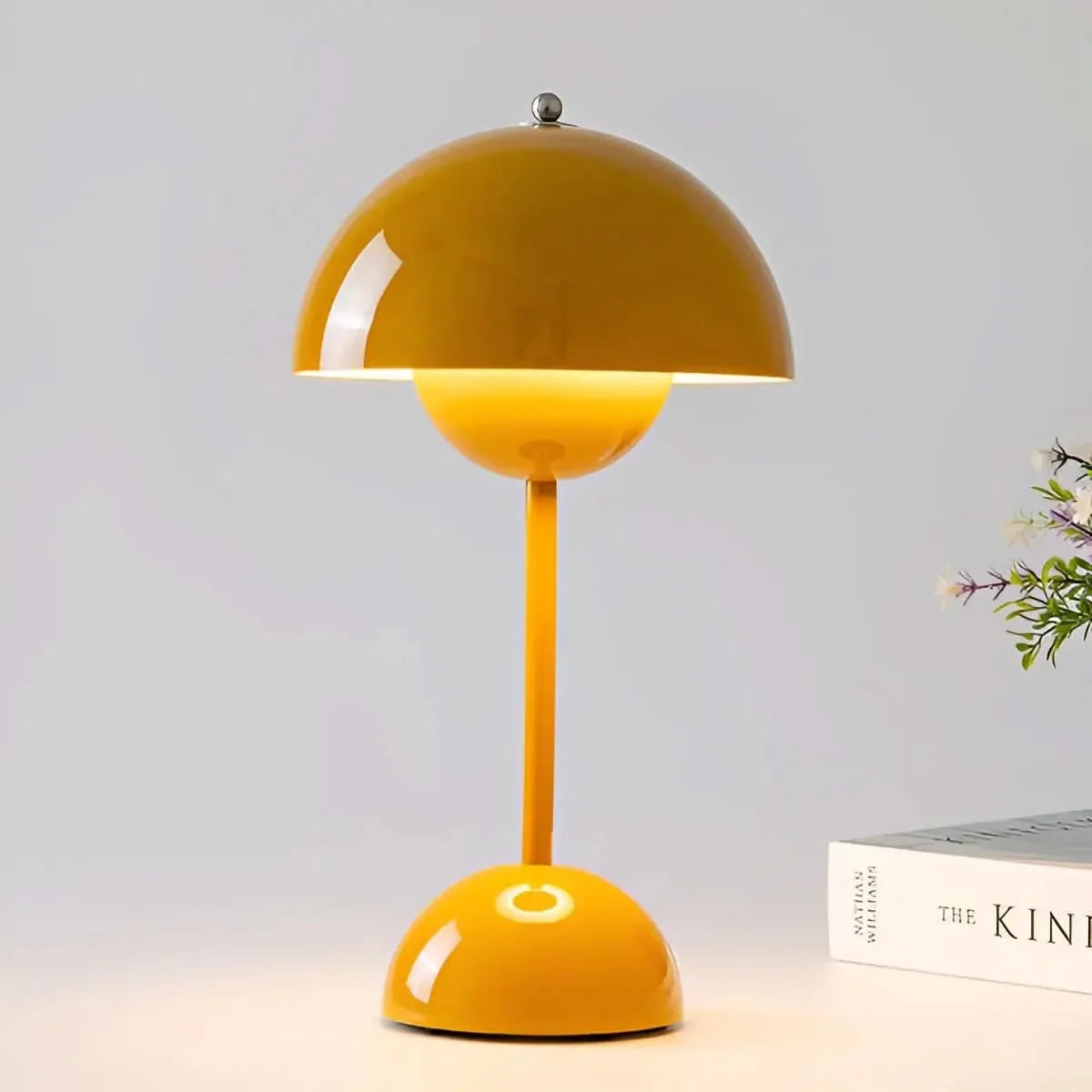 Table Lamp Dome Shade Focused Downward Light E27 Compatible