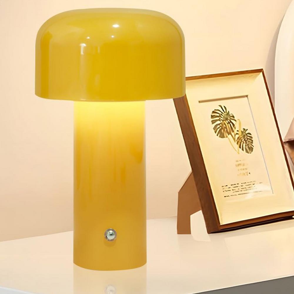 Table Lamp Rechargeable Aluminum USB Dimmer