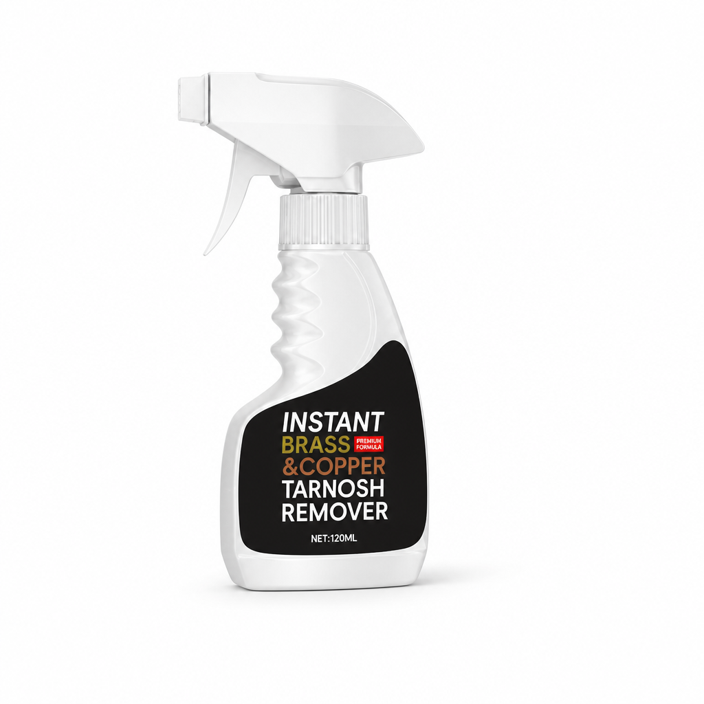 Tarnish Remover Spray Dissolves Oxidation For Brass & Copper
