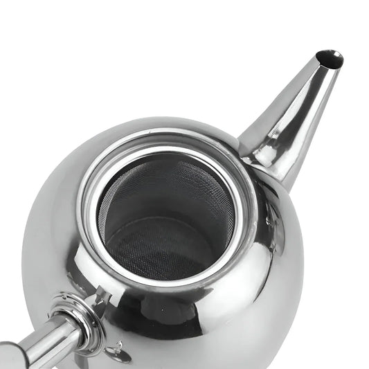 Teapot Stainless Steel Integrated Strainer 33 Oz Capacity
