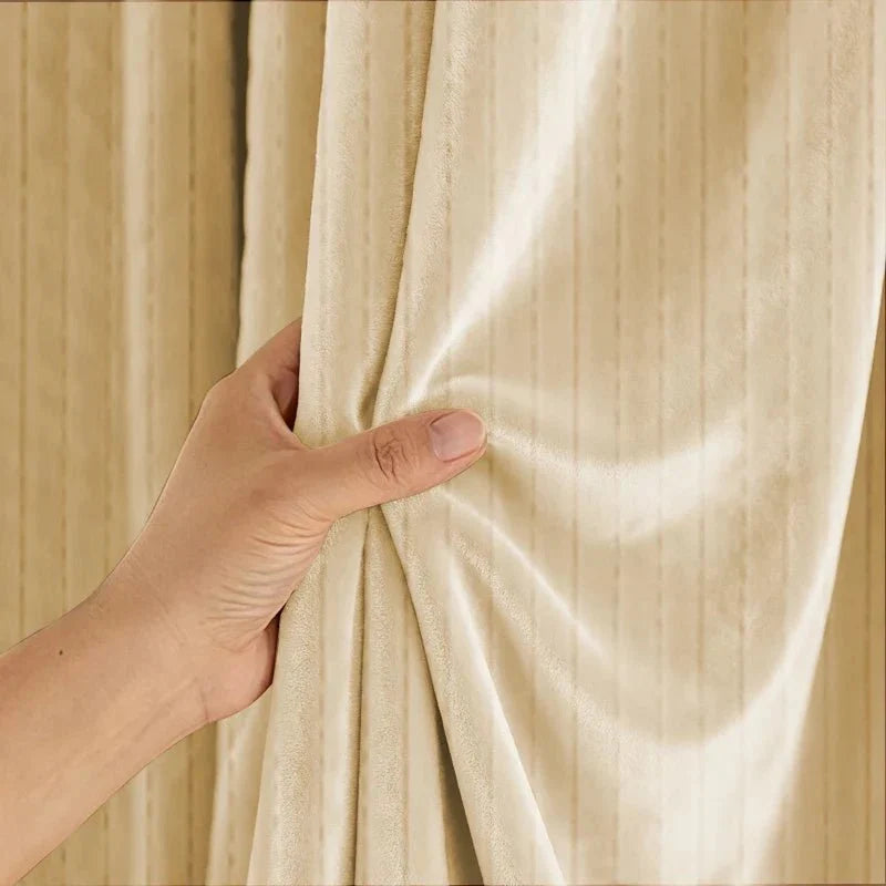 Thermal Curtain Insulating Light-Reducing Grommet Hanging