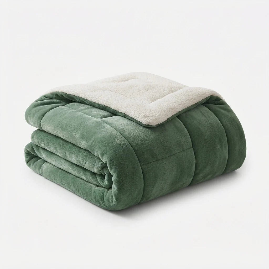 Throw Blanket Plush Microfiber Machine Washable