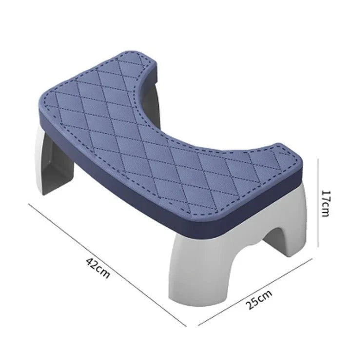 Toilet Stool Ergonomic Non-Slip Compact
