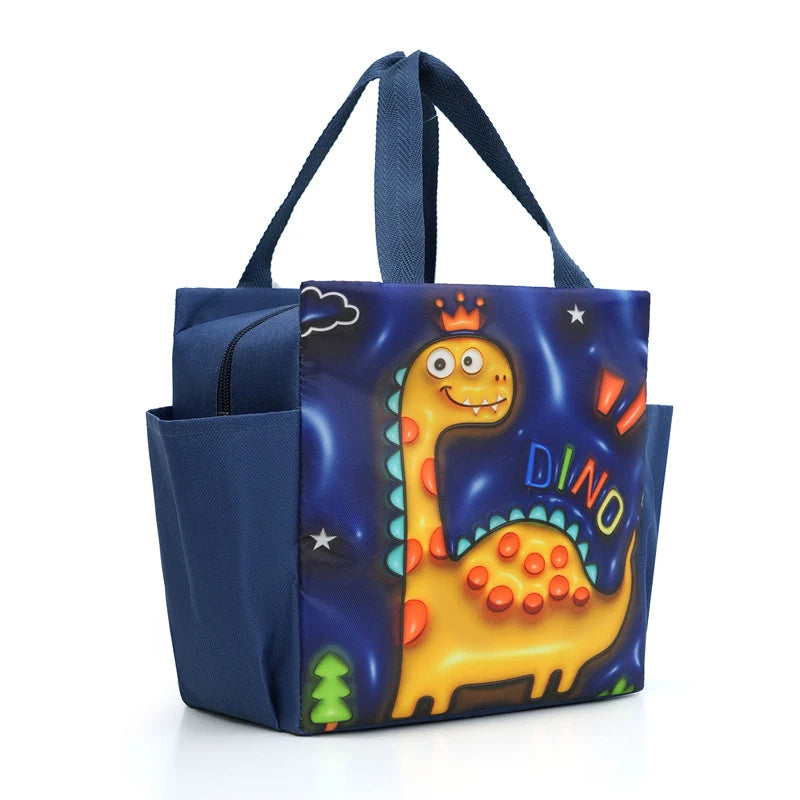Tote Bag Cartoon Print Spacious & Durable Fabric