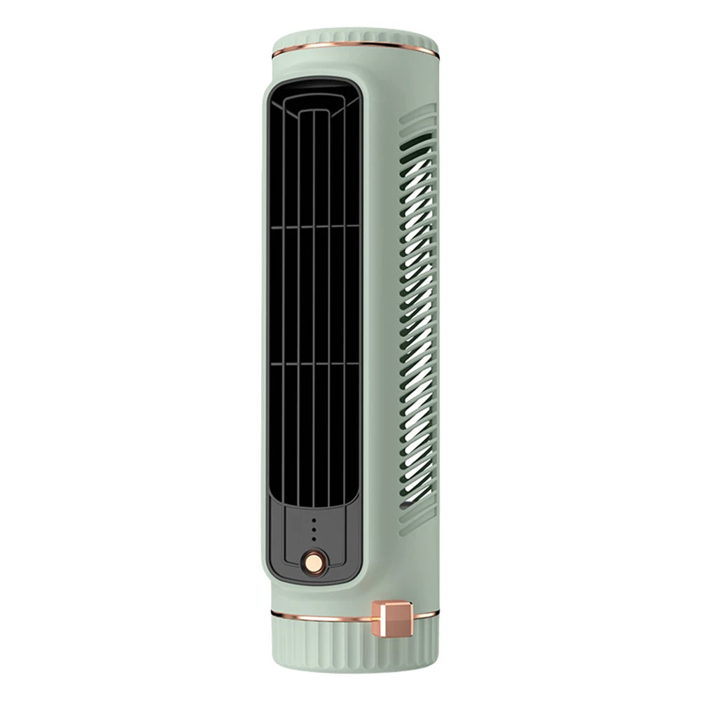 Tower Fan Compact USB-Powered 3-Speed Quiet