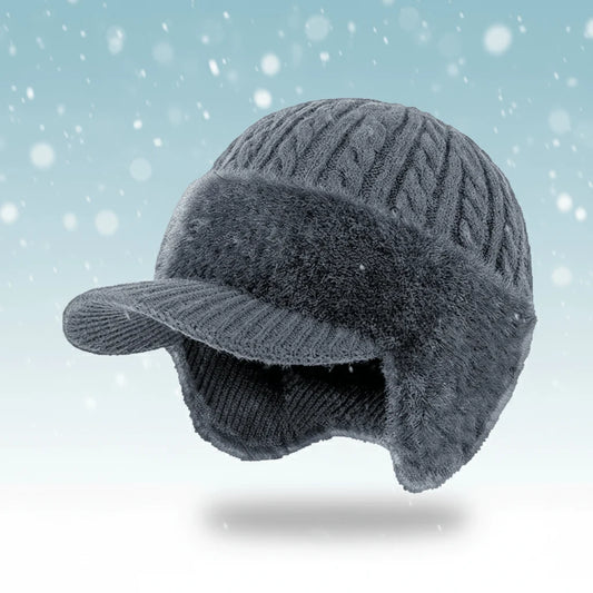 Trapper Hat Double-Layer Insulation Windproof Soft Fur Lining