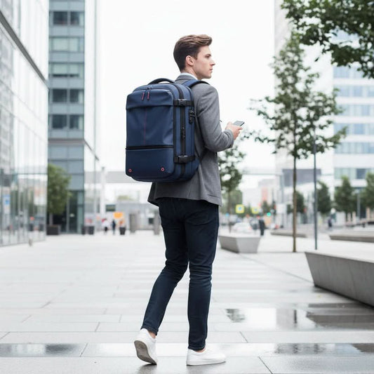 Travel Backpack Compressible Laptop Compartment Multiple Pockets