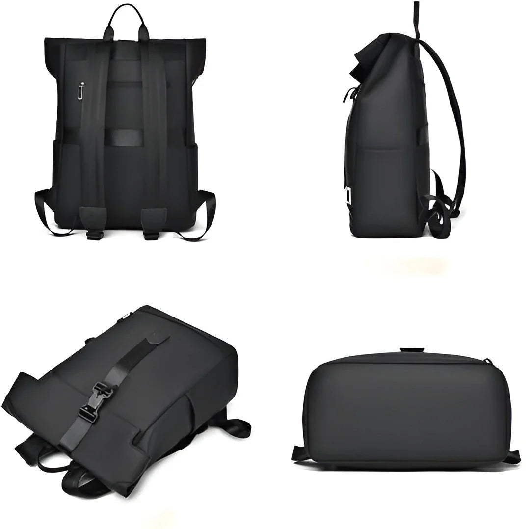 Travel Backpack USB Charging Water-Repellent Fits 15.6in Laptop