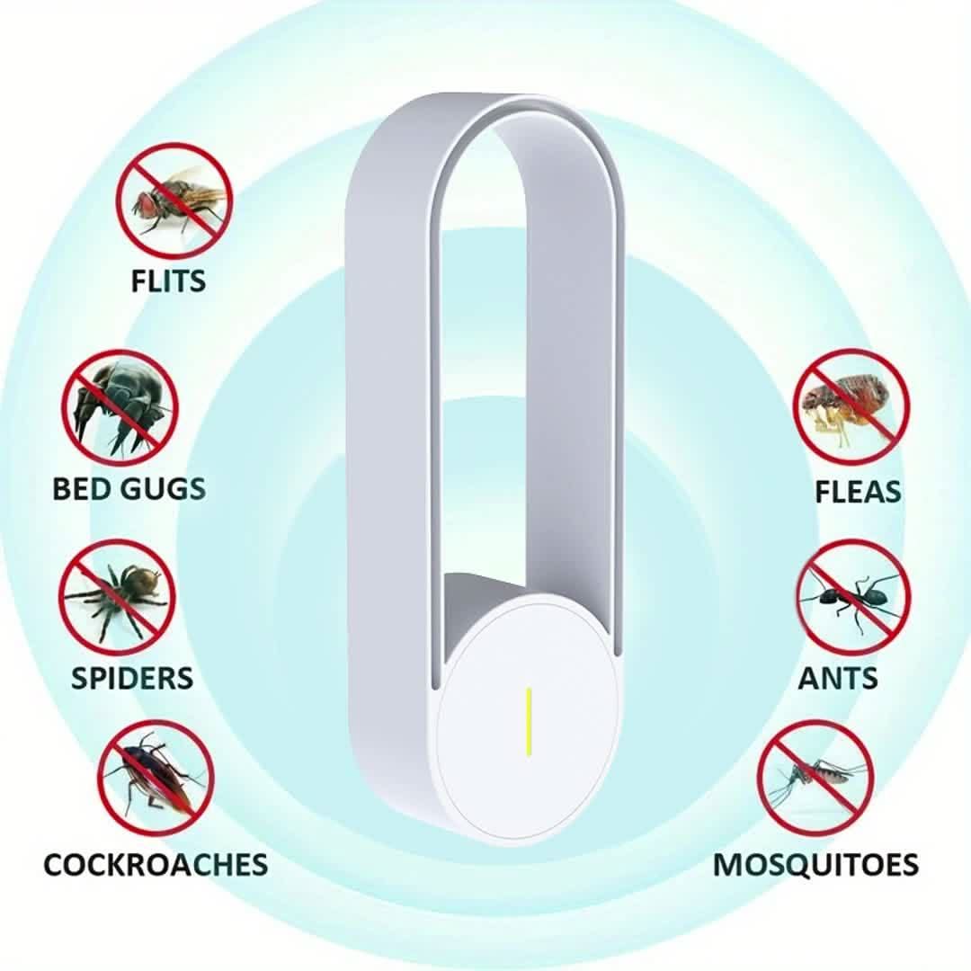 Ultrasonic Insect Repellent Non-Toxic Silent Operation