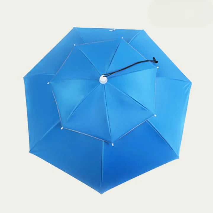 Umbrella Hat Reflective UV & Rain Protection