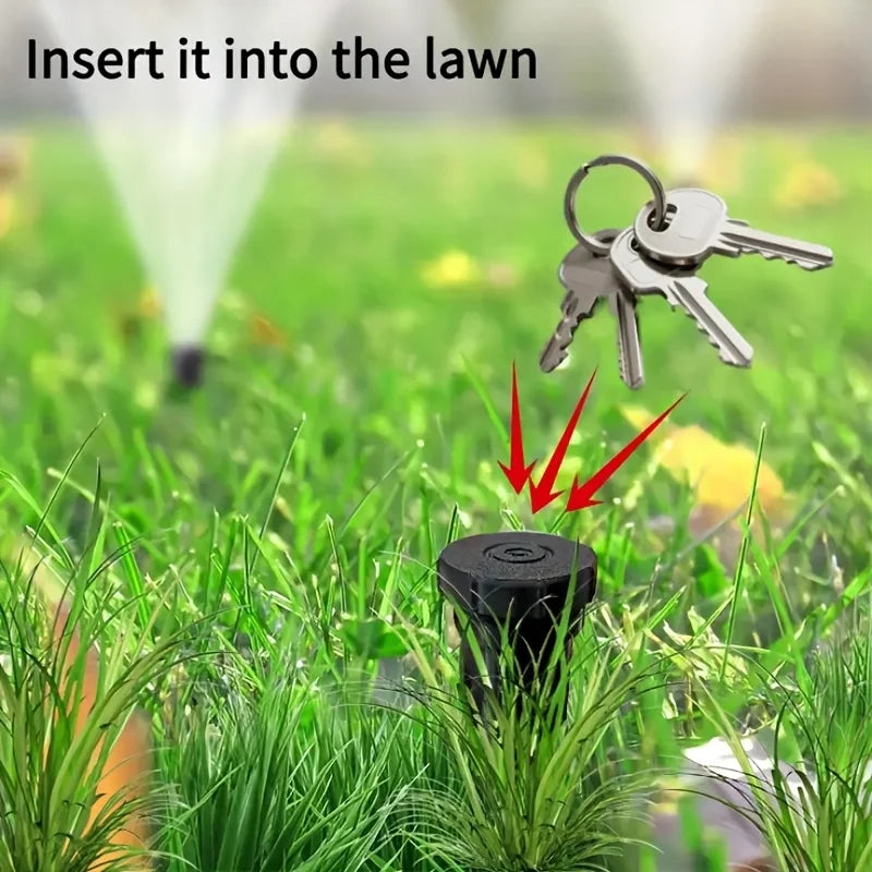 Underground Key Safe Sprinkler Camouflage Weather-Resistant
