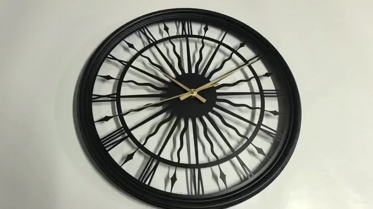 Wall Clock Silent Mechanism 3D Iron Design