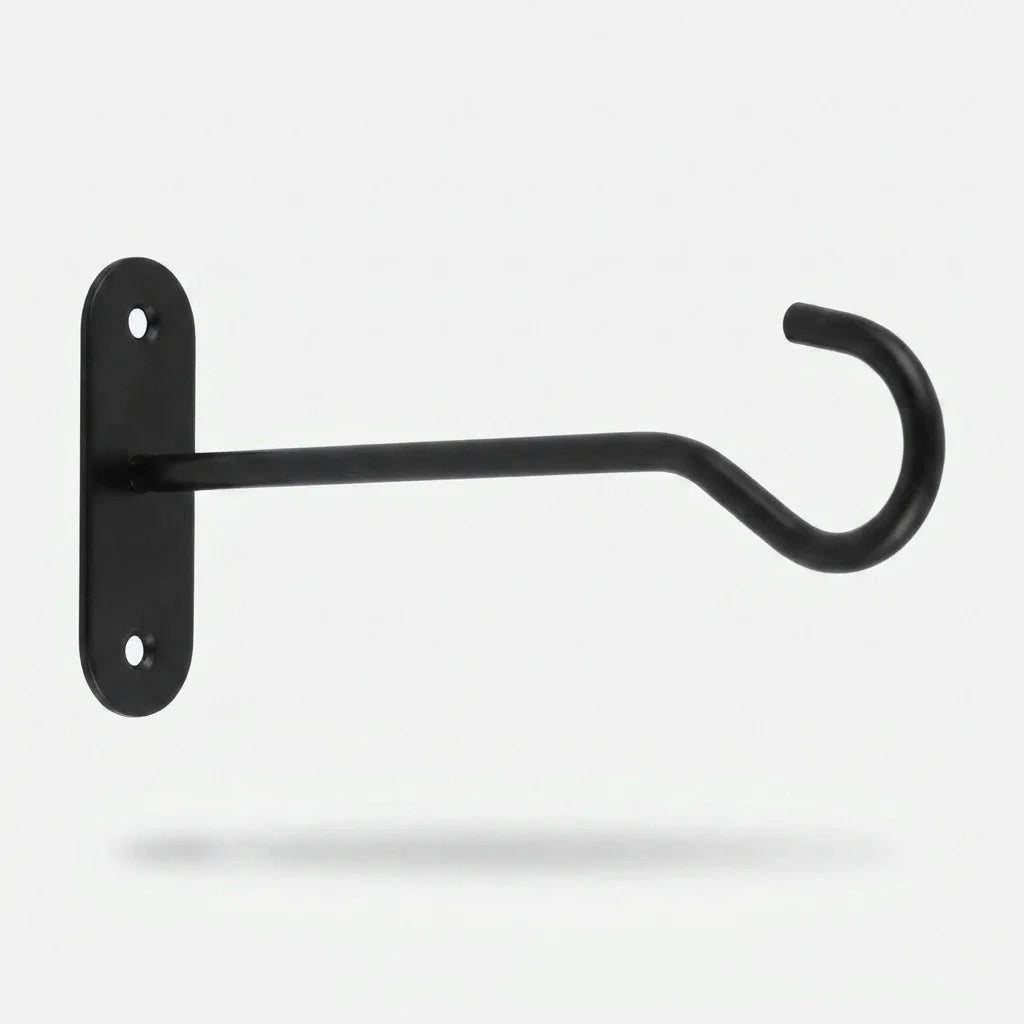Wall Hook Set Heavy-Duty Iron 22 lb Capacity