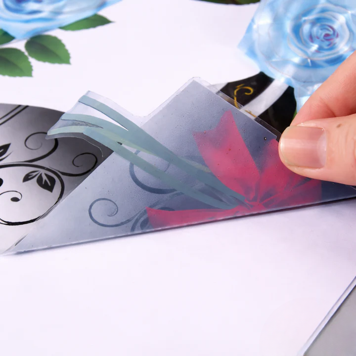 Wall Stickers Floral & Butterfly Self-Adhesive & Repositionable