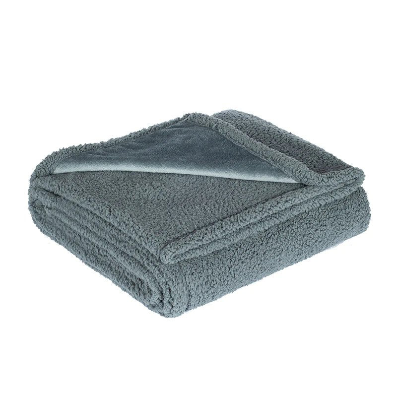Waterproof Blanket Soft Microfiber Fleece Machine Washable
