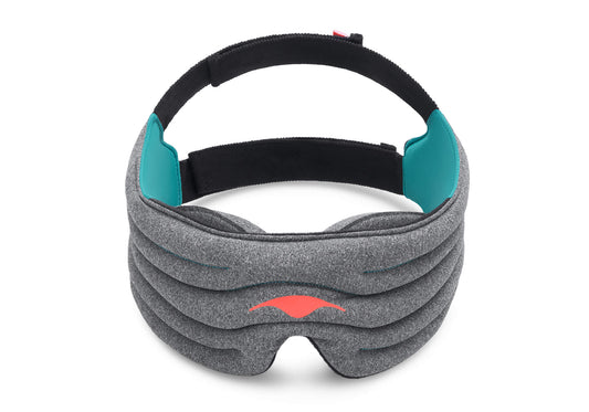Weighted Sleep Mask Light-Blocking Adjustable Fit Even Pressure