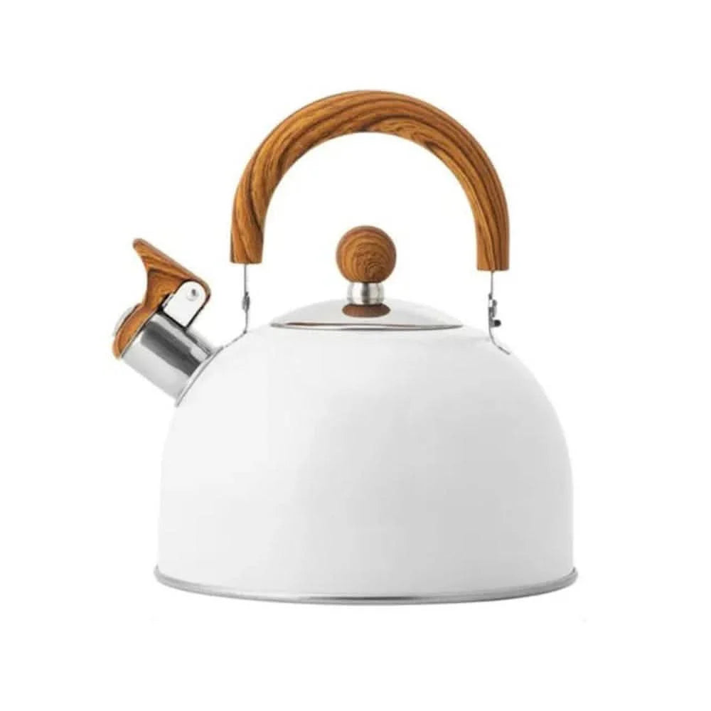 Whistling Kettle Stainless Steel 2.64 Qt Induction-Compatible