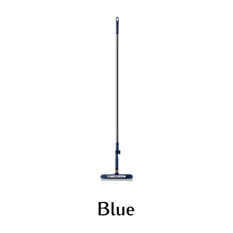 Window Cleaner 2-In-1 Sponge & Squeegee Telescopic Pole