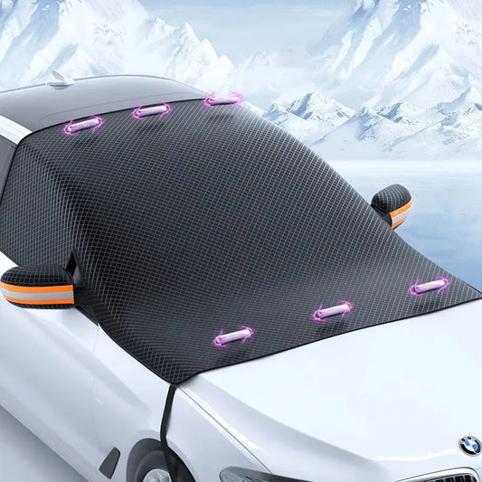 Windshield Cover Magnetic Oxford Fabric All-Weather Protection