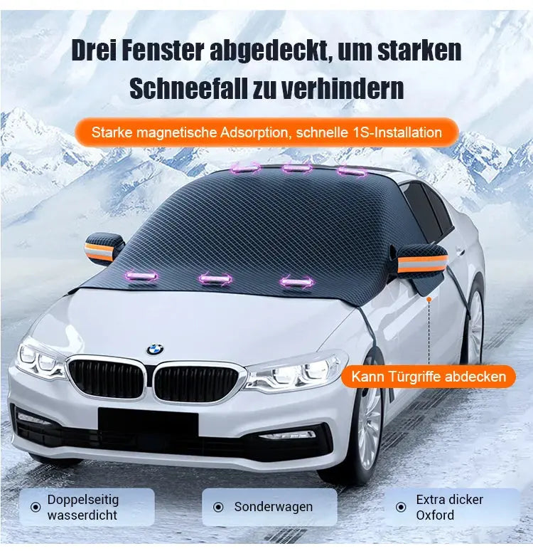 Windshield Cover Magnetic Oxford Fabric All-Weather Protection