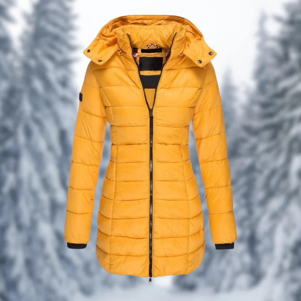 Winter Jacket Windproof Water-Resistant Warmth for Women