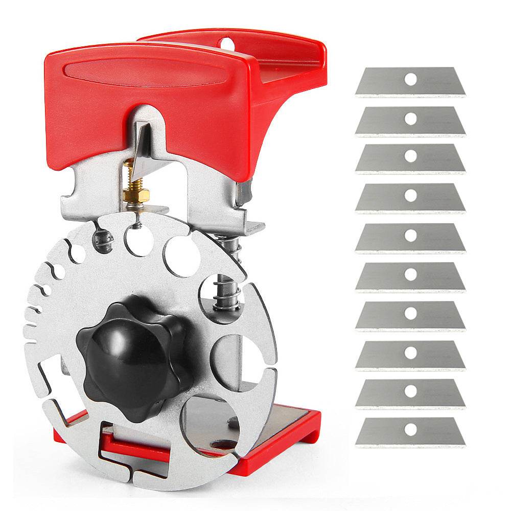 Wire Stripper Adjustable Cutting Depth Replaceable Blades