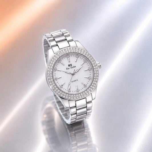 Women's Quartz Watch Stainless Steel 32mm 3 ATM Water-Resistant