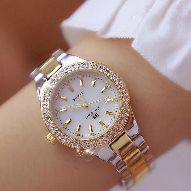Women's Watch Quartz Movement Stainless Steel Water Resistant