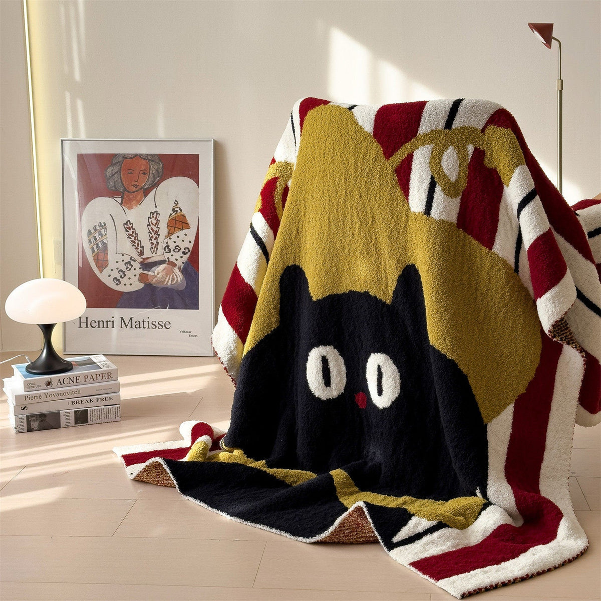 Wool Blanket Fluffy Lightweight Cartoon Designs