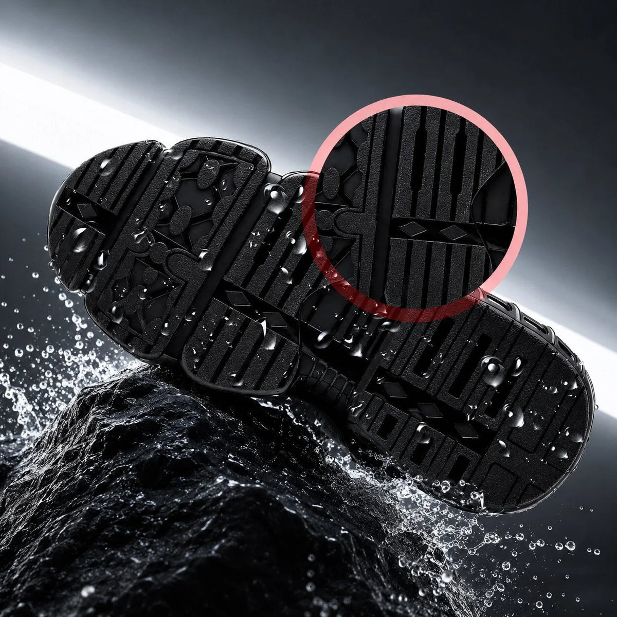 Work Safety Shoes Slip-Resistant Tread Dial Lace Closure