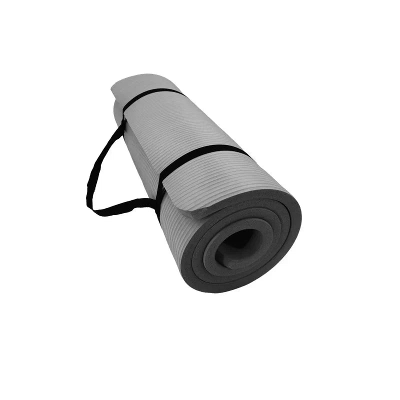 Yoga Mat Extra-Wide Non-Slip Cushioned EVA 0.39-Inch Thick