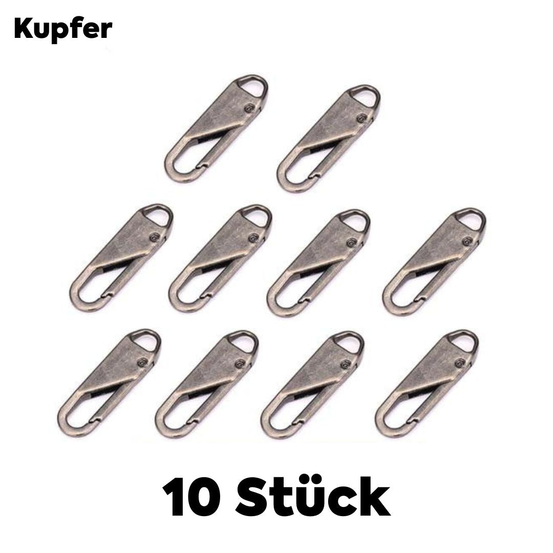 Zipper Pulls Universal Fit Tool-Free Zinc Alloy