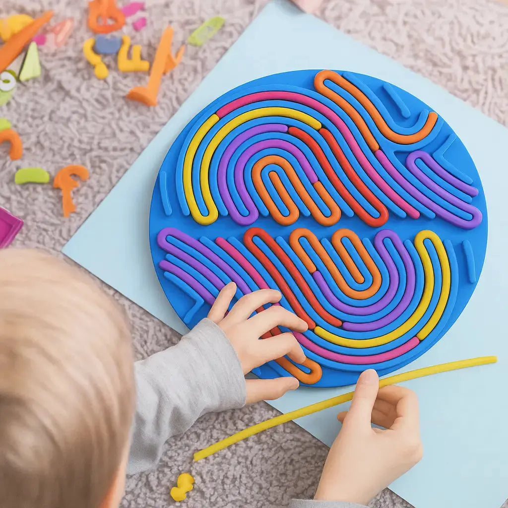 Sensory Activity Board Soft Silicone Pop Bubbles