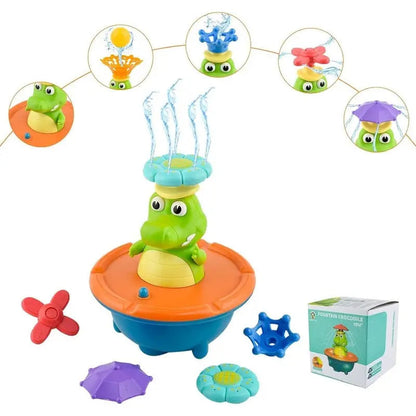 Bath Toy Water-Activated LED 6 Interchangeable Nozzles